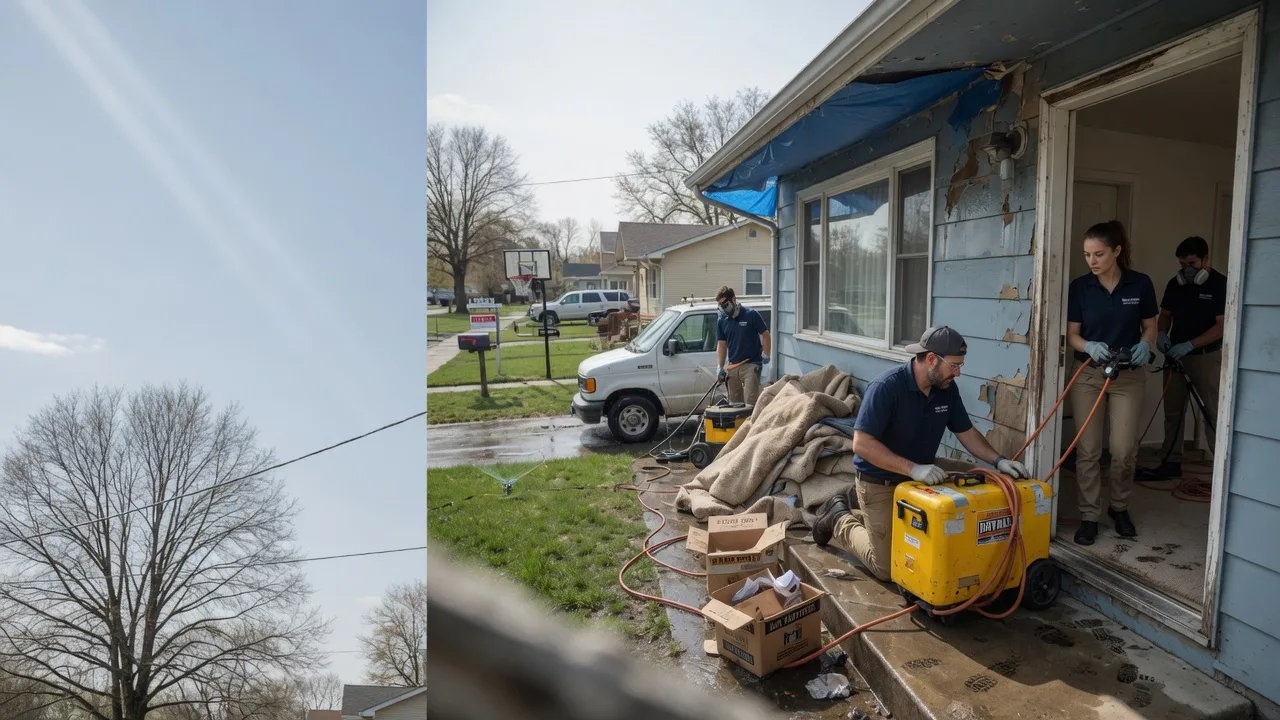 Basement Flood Cleanup in Columbus Junction, IA near me